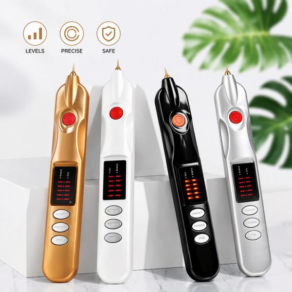 Plasma Skin Care Pen, USB Rechargeable Skin Care Device with 5 Speed Levels, Portable Home Beauty Tool for Face and Body