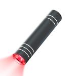 LED Red Light Therapy Flashlight with Infrared Function for Home Muscle Comfort and Skin Care Rechargeable Compact 120G