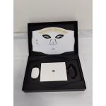 LED Face Mask, Wireless Magnetic Design With 3 Color Modes For Home Skincare And Skin Refresh, USB Rechargeable
