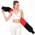 Portable Red Light Therapy Belt with 105 LED Diodes for Home Muscle Comfort and Skin Care Universal Plug Adjustable Waist Wrap