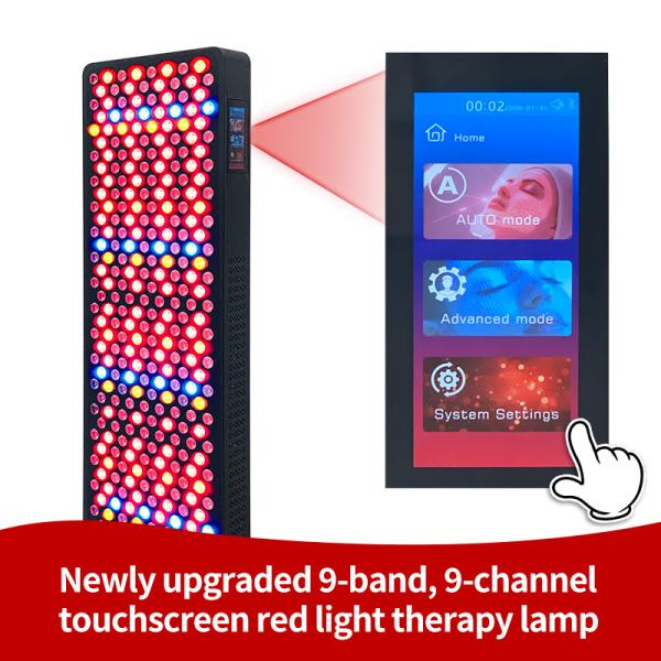 Smart APP Multi-Band LED Therapy Lamp with 9 Wavelengths 1500W 320 LEDs for Home Gym and Beauty Salon Muscle Comfort CE Certified