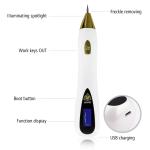 Portable Skin Care Pen with 5 Speed Levels Plasma Ion Technology for Home Skin Care Dual Power Supply Abs Body