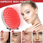 Floor Standing LED Light Therapy Panel 50W 660nm 850nm Near Infrared Red Lamp for Facial Refresh with Adjustable Arm