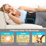 Portable Red Light Therapy Belt with 105 LED Diodes for Home Muscle Comfort and Skin Care Universal Plug Adjustable Waist Wrap