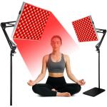 45W Red Light Therapy Lamp Floor Standing Dimmable Infrared Heater For Home Muscle Comfort And Beauty 1.75M Height