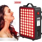 Infrared Red Light Therapy Panel, 300W Adjustable Output With Deep Warming, For Facial Refresh And Home Beauty Care, 300W Power