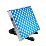 225 Led Tanning Lamp with 460nm Blue Light, Dimmable Sunbed Panel for Home Salon Use, Stand Mounted with Us Eu Uk Au Plugs