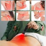 LED Red Light Therapy Flashlight with Infrared Function for Home Muscle Comfort and Skin Care Rechargeable Compact 120G