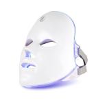 Led Face Mask Soft Silicone 8 Color Light Therapy Home Skincare Routine Usb Rechargeable Portable