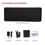 Red Light Therapy Waist Belt — 360 LEDs, Heated Lumbar Wrap
