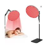 Floor Standing LED Light Therapy Panel 50W 660nm 850nm Near Infrared Red Lamp for Facial Refresh with Adjustable Arm