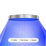 50W Dimmable UV Tanning Lamp Indoor Sunbed Light For Home Bronzing With Protective Eye Mask And Wall Mount Bracket