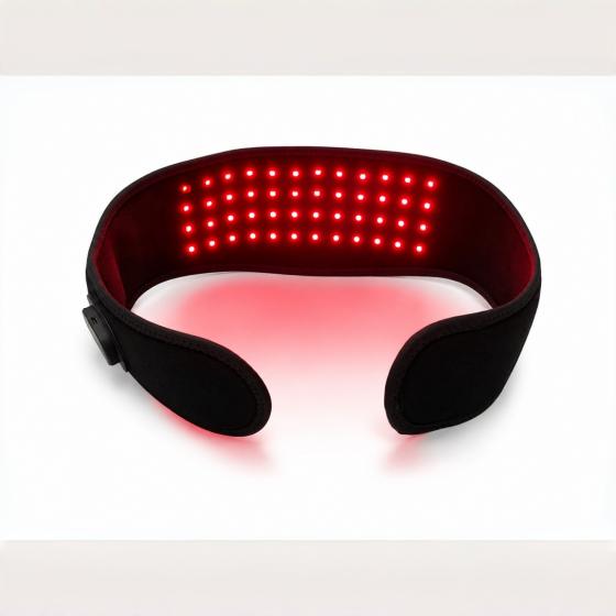 Heated Red Light Therapy Neck Wrap — Adjustable Heat, One Size