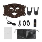 Led Face Mask Soft Silicone 8 Color Light Therapy Home Skincare Routine Usb Rechargeable Portable