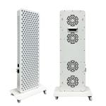 Red Light Therapy Panel 5 Wavelengths Infrared Heat for Muscle Comfort and Skin Care Home Spa Equipment 1500W with Stand
