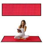 LED Red Light Therapy Mat with Infrared Heating Pad for Home Spa and Muscle Comfort 120W 160X80Cm