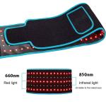 Portable Red Light Therapy Belt with 105 LED Diodes for Home Muscle Comfort and Skin Care Universal Plug Adjustable Waist Wrap