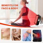 Infrared Red Light Therapy Panel, 300W Adjustable Output With Deep Warming, For Facial Refresh And Home Beauty Care, 300W Power