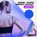 50W Dimmable UV Tanning Lamp Indoor Sunbed Light For Home Bronzing With Protective Eye Mask And Wall Mount Bracket