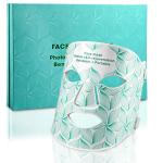 Led Face Mask Soft Silicone 8 Color Light Therapy Home Skincare Routine Usb Rechargeable Portable