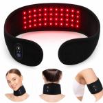 Heated Red Light Therapy Neck Wrap — Adjustable Heat, One Size