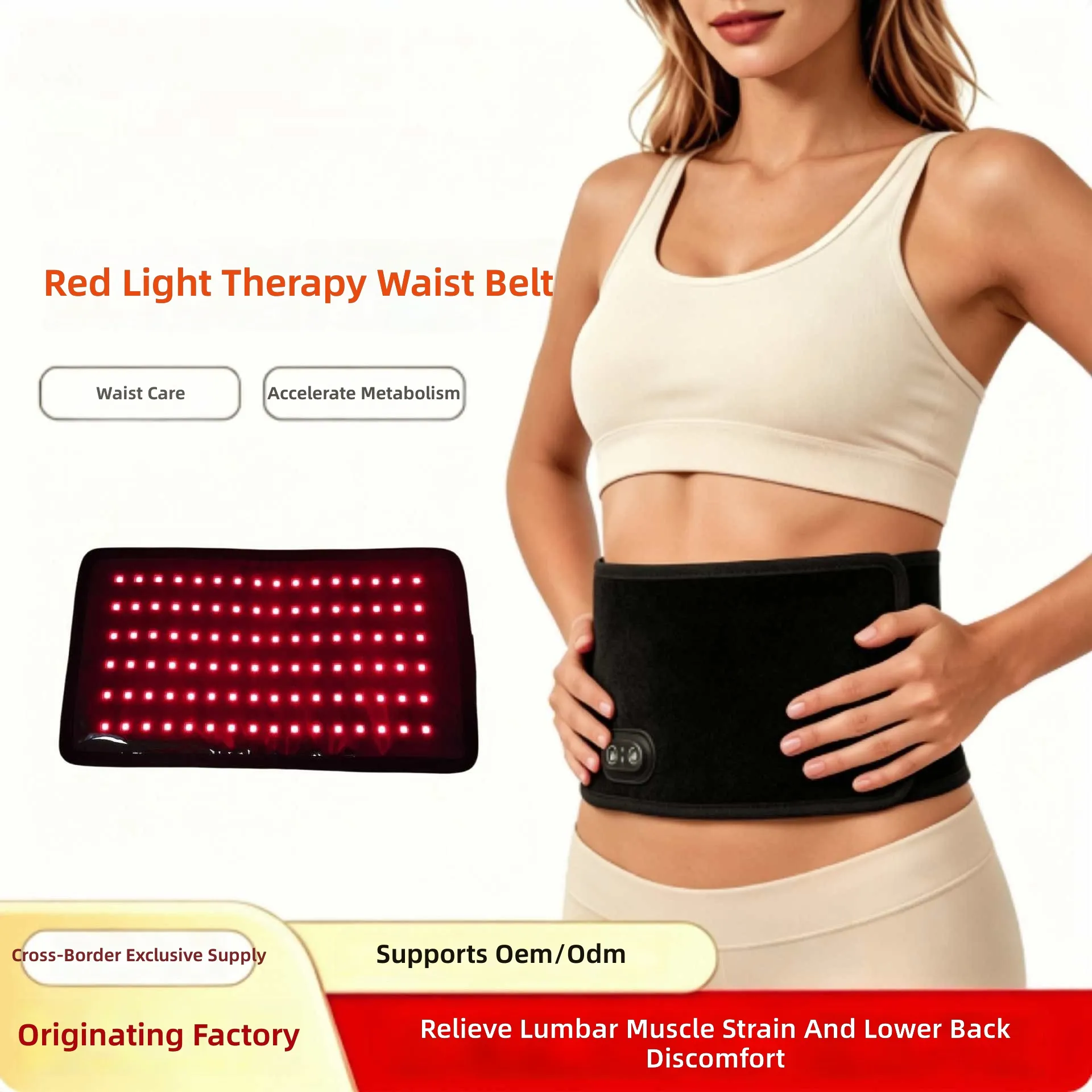 LED Red Light Therapy Pad with Dual Wavelength 660Nm 850Nm Chips for Full Body Muscle Comfort and Joint Care 180W Dimmable Design
