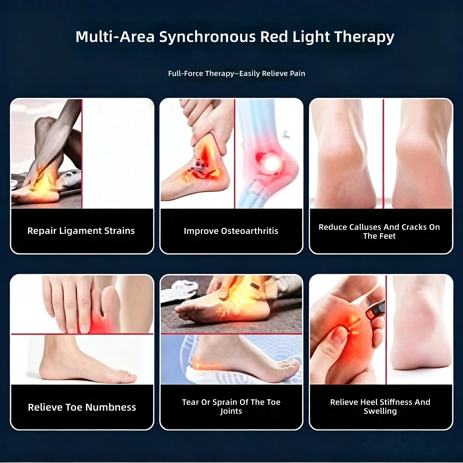 Battery Powered Red Light Therapy Shoes With Infrared Heating For Foot soothing comfort Home And Office Use